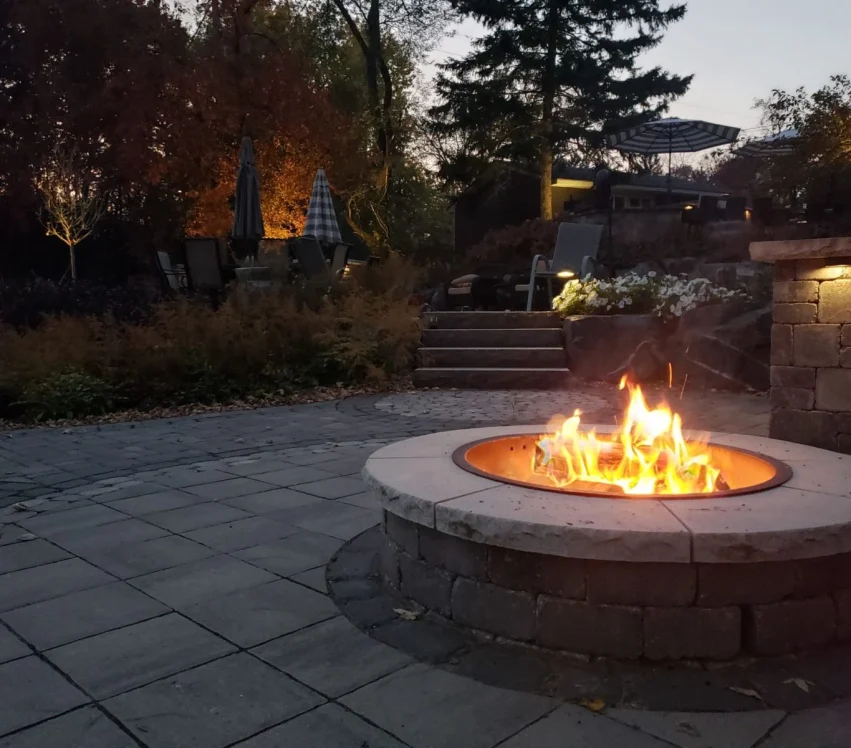 Clover sc landscaper fire features landscape design (3)